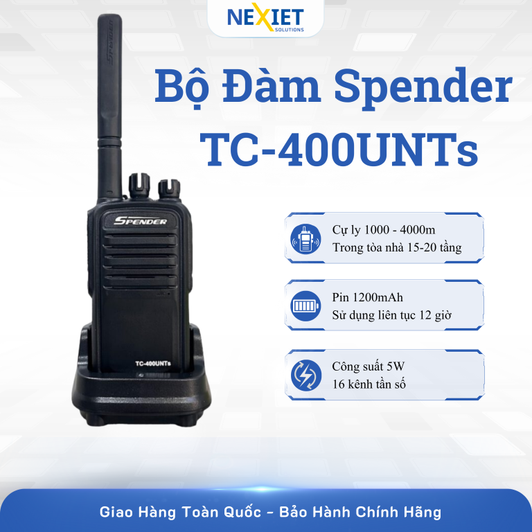 Máy bộ đàm Spender TC-400UNTs