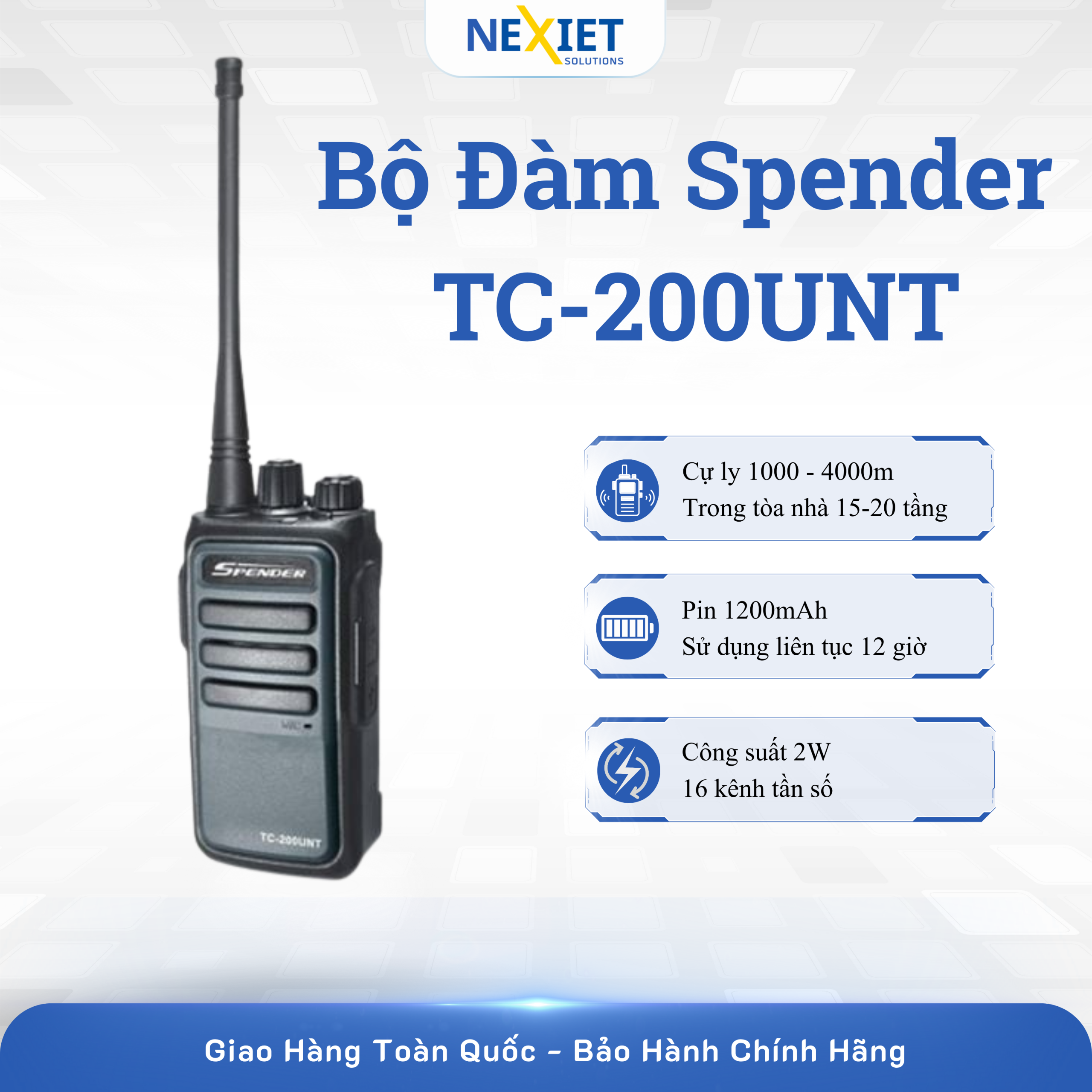 bộ đàm Spender TC-200UNT