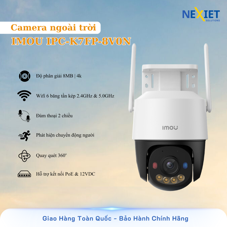 Camera IMOU IPC-K7FP-8V0N