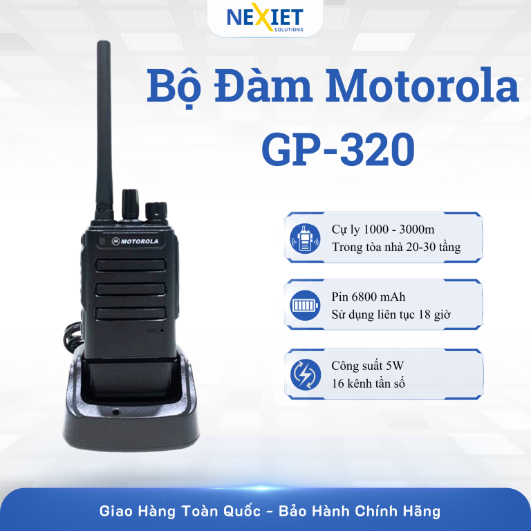 máy bộ đàm cầm tay motorola gp 320